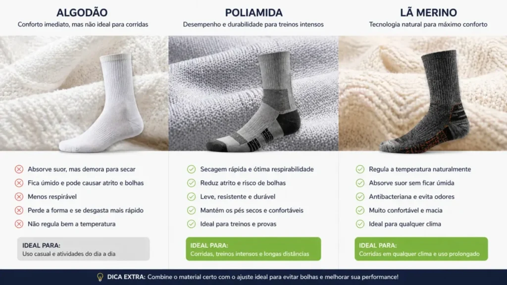 prevenção de bolhas na corrida pés