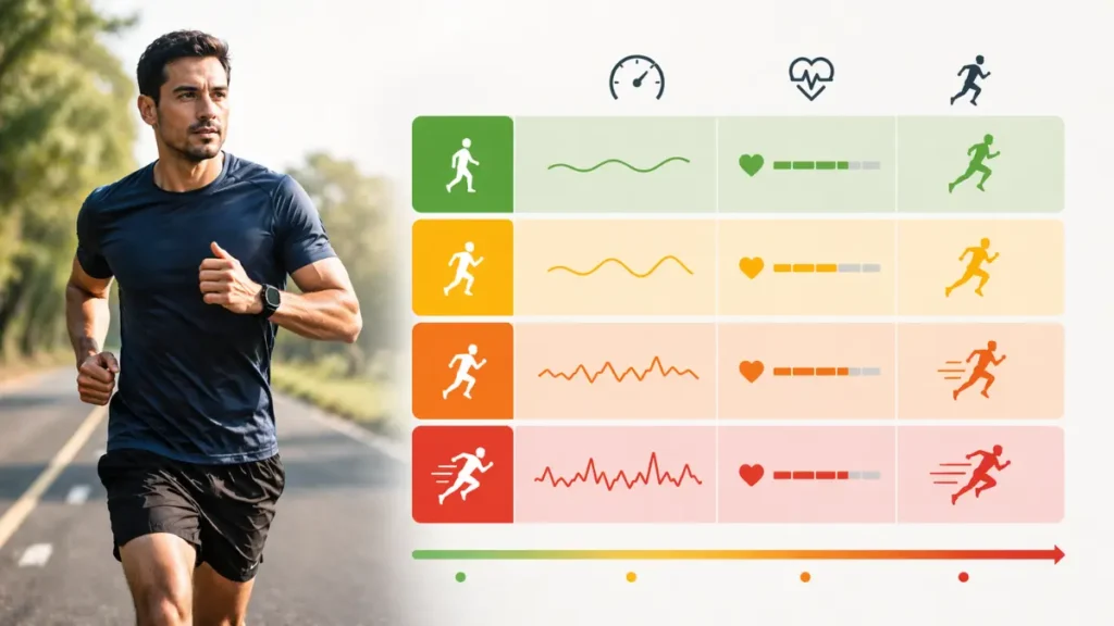 zonas de pace corrida tabela intensidade treino