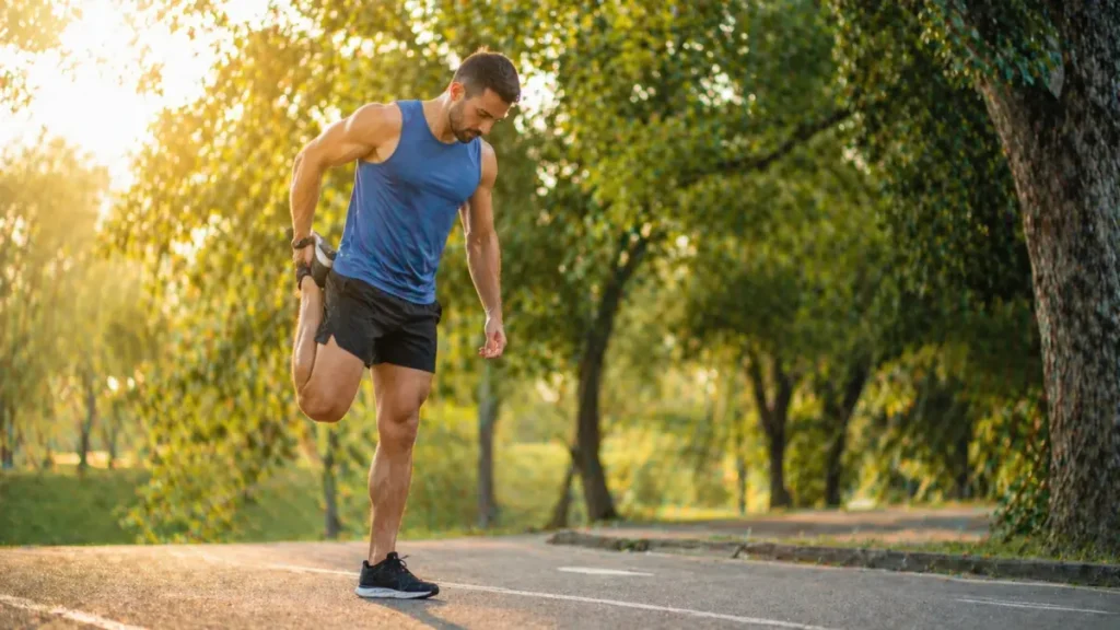 aquecimento corrida prevencao lesao joelho