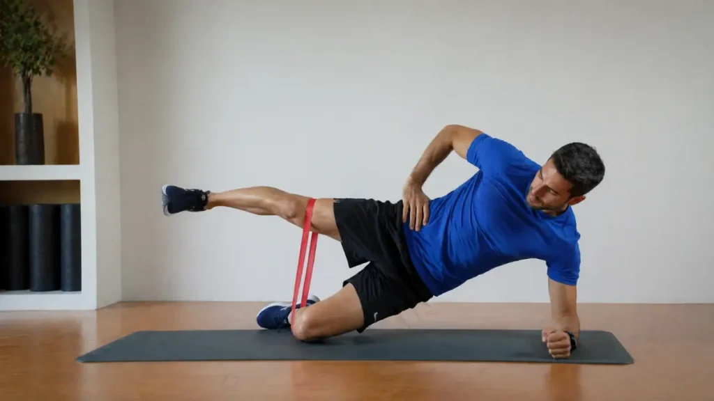 fortalecimento glúteo corredor prevenção banda iliotibial