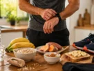 Alimentação saudável e preparação para treino