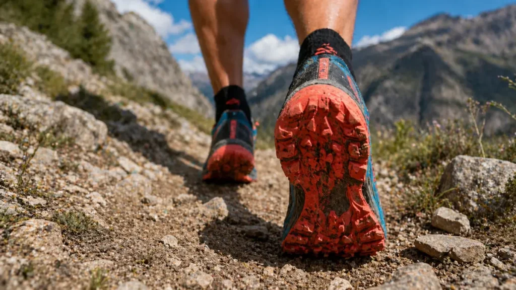 tênis trail running trilha corredor solado tração