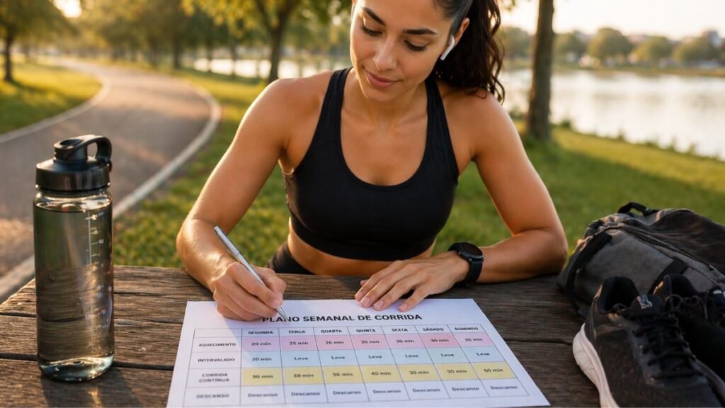 Planilha semanal de corrida para perder peso