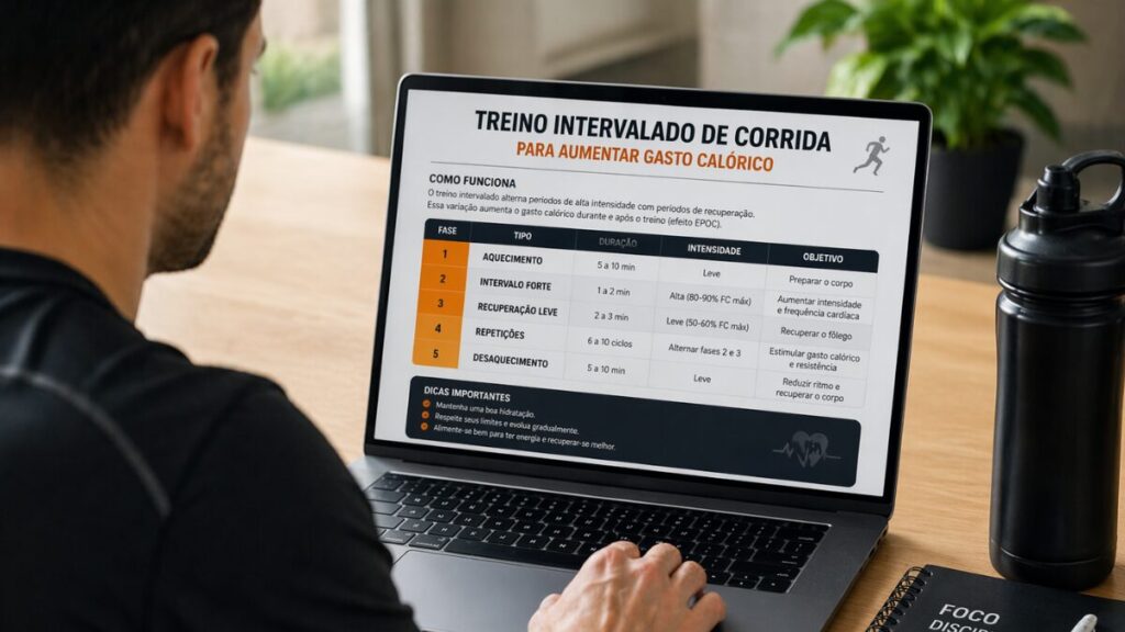 tabela de quanto correr para emagrecer iniciante