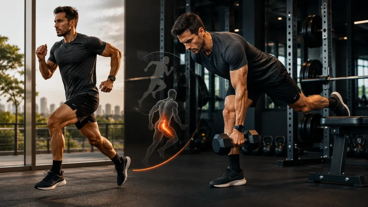 Musculação para Corredores: O Que Priorizar para Correr Mais e Se Machucar Menos