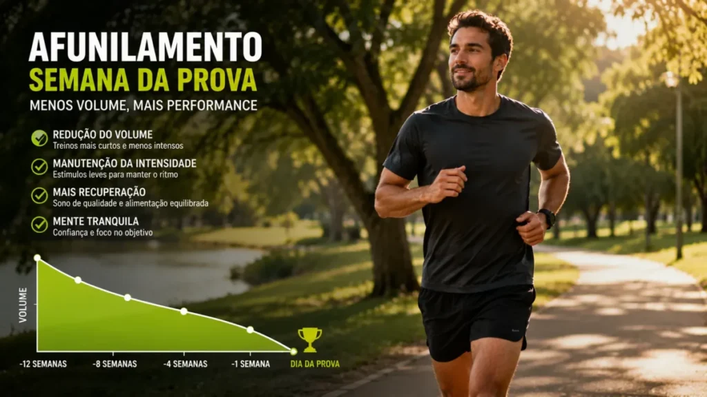 preparação corrida aterro do flamengo — treino leve na semana da prova como parte do afunilamento