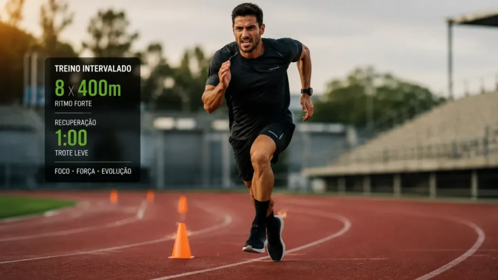 quanto tempo para ver resultado correndo — treino intervalado acelera emagrecimento