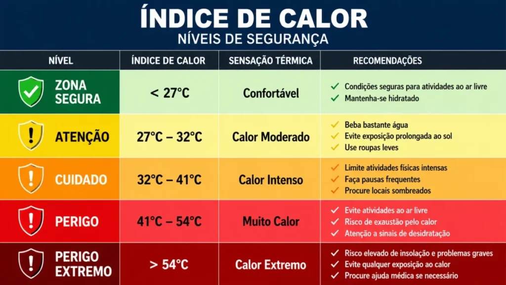 treinar no calor corrida — índice de calor por temperatura e umidade para corredores