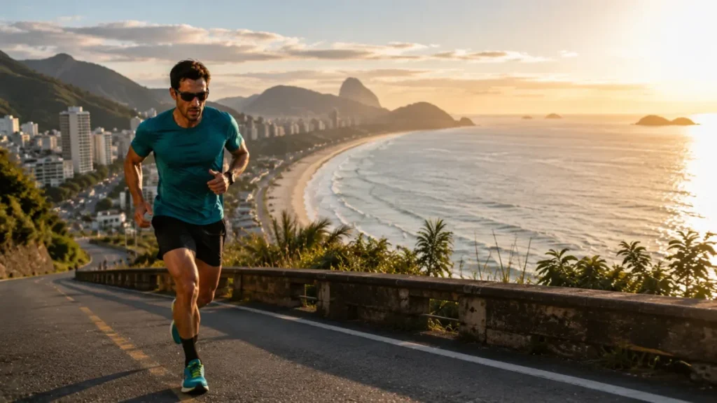 como se preparar rio 21k — treino de subida para a Av. Niemeyer no percurso