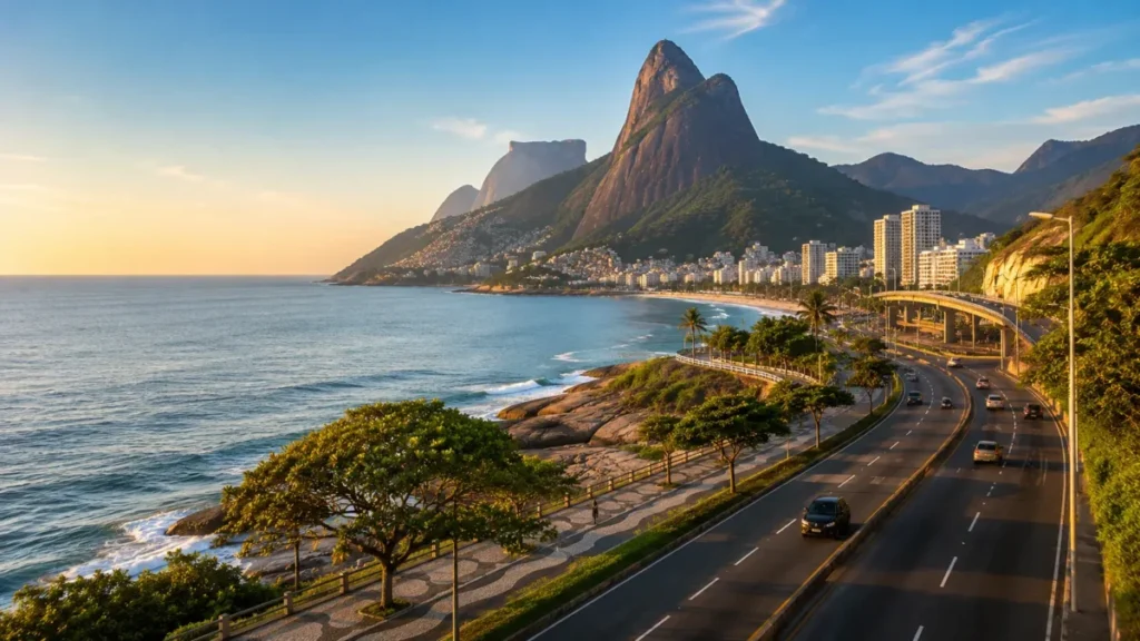 estratégia pace Rio 21K — Avenida Niemeyer subida e descida para São Conrado