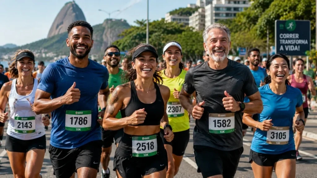 benefícios da corrida para a saúde para todas as idades — corrida de rua no Brasil
