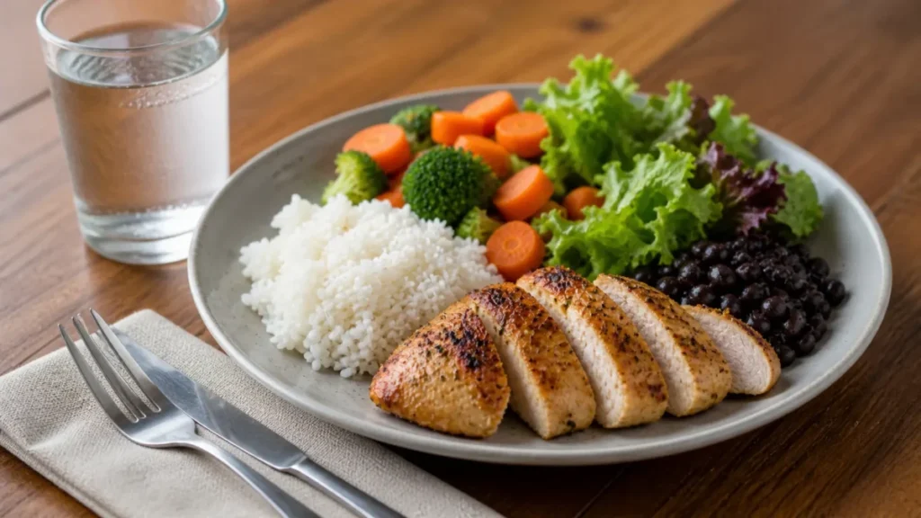 alimentação pós-treino corrida recuperação muscular refeição