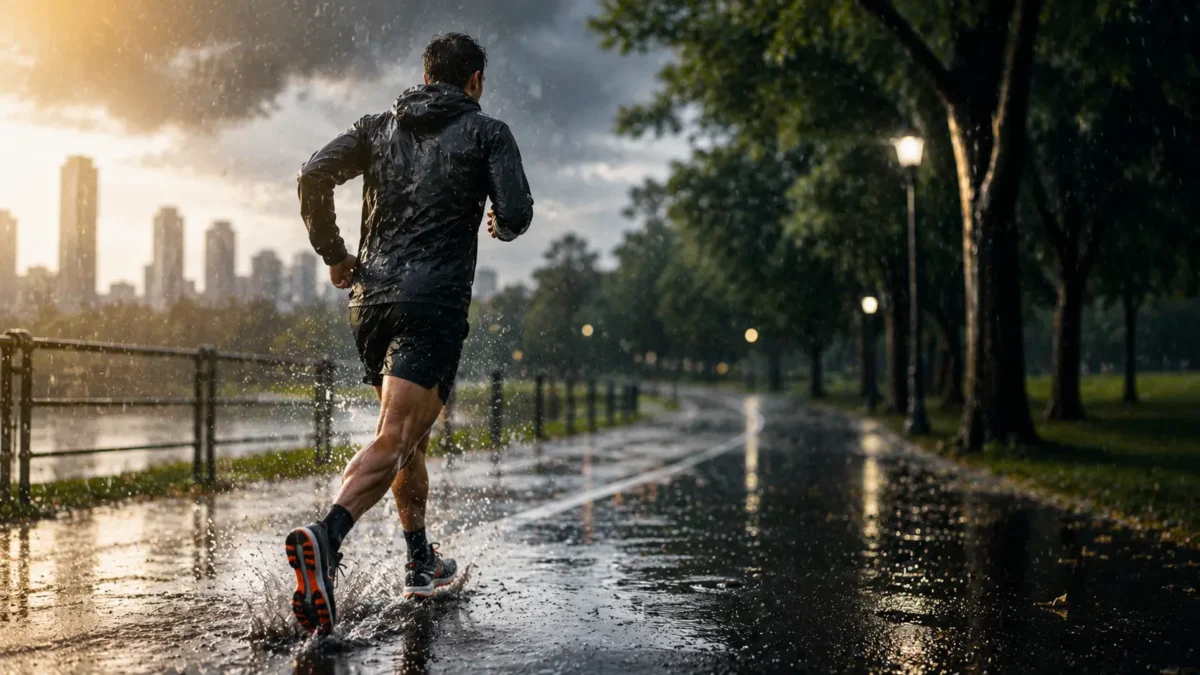 Corrida na Chuva: Dicas para Treinar Sem Se Machucar e Sem Desculpas