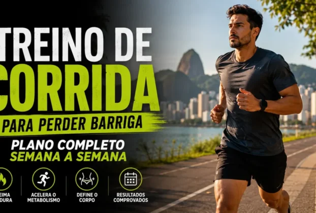Treino de Corrida para Perder Barriga: Plano Completo Semana a Semana