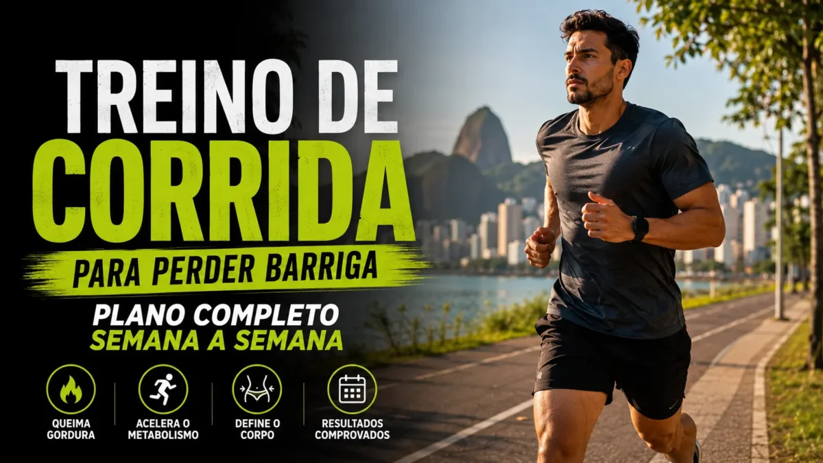 Treino de Corrida para Perder Barriga: Plano Completo Semana a Semana
