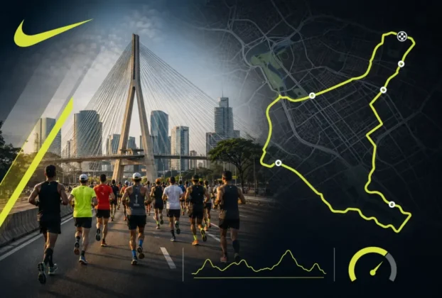 Percurso da Nike SP City Marathon 2026: Mapa, Subidas e Estratégia de Pace