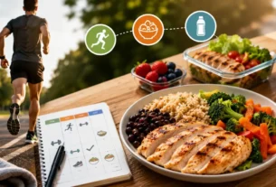 Cardápio Semanal para Corredores: O Que Comer em Cada Dia de Treino