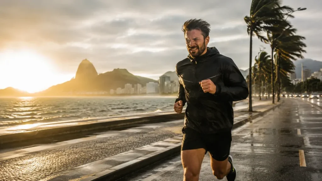 subidas Golden Run RJ — estratégia para o vento na pista do Aterro do Flamengo