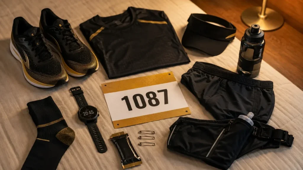logística semana da prova golden run corrida
