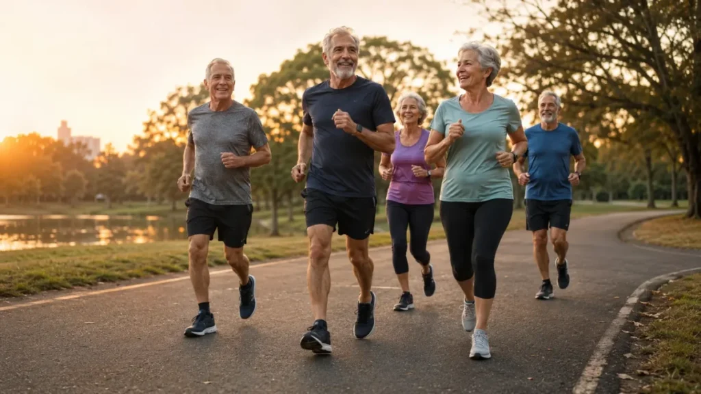 grupo corrida terceira idade benefícios saúde mental