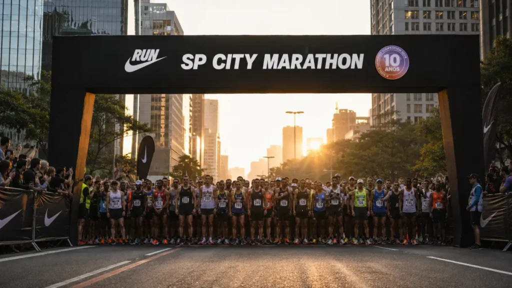 nike sp city marathon 2026 10 anos celebracao