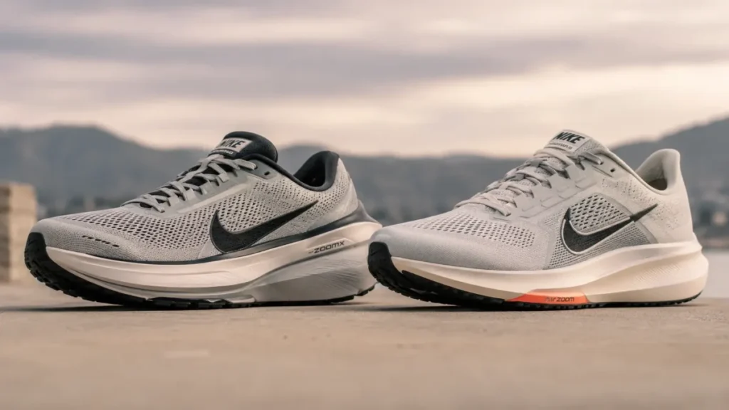 nike vomero pegasus comparativo amortecimento corrida longa