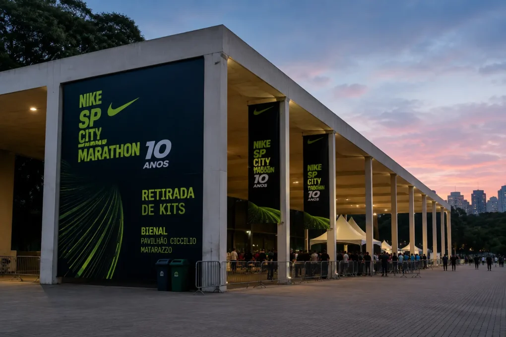 sp city expo 2026 retirada de kit bienal