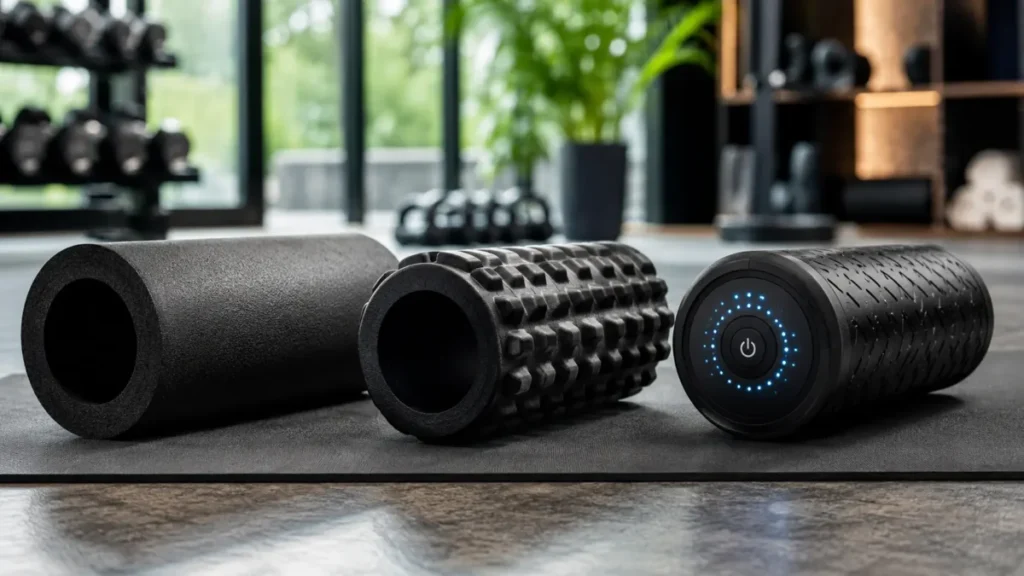 tipos de foam roller para corredores qual escolher